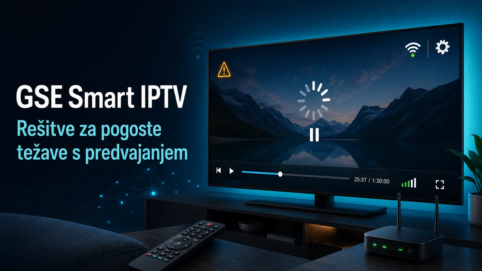 GSE Smart IPTV: rešitve za pogoste težave s predvajanjem