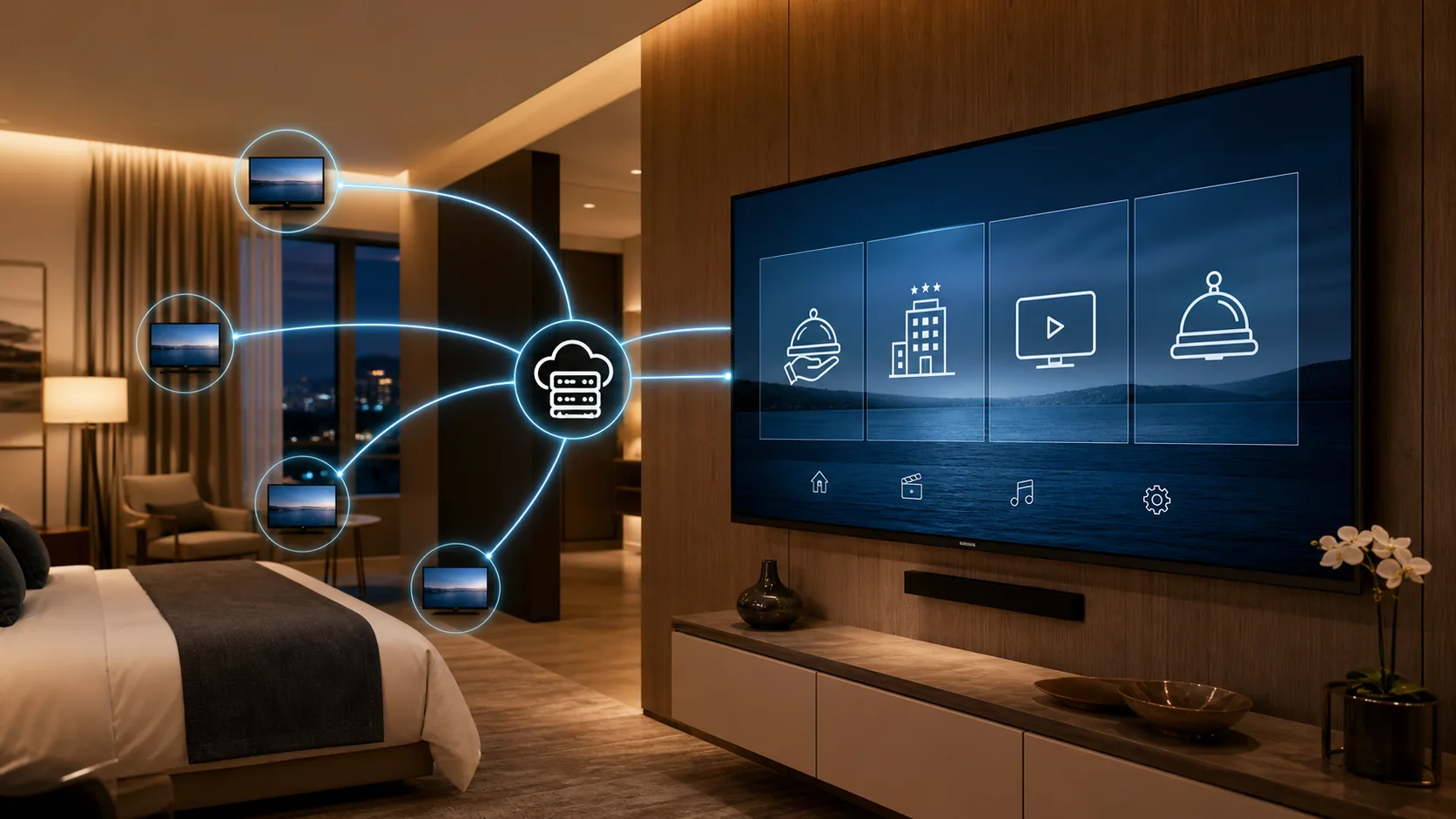 Hotelski IPTV: kako deluje televizijski sistem za hotele