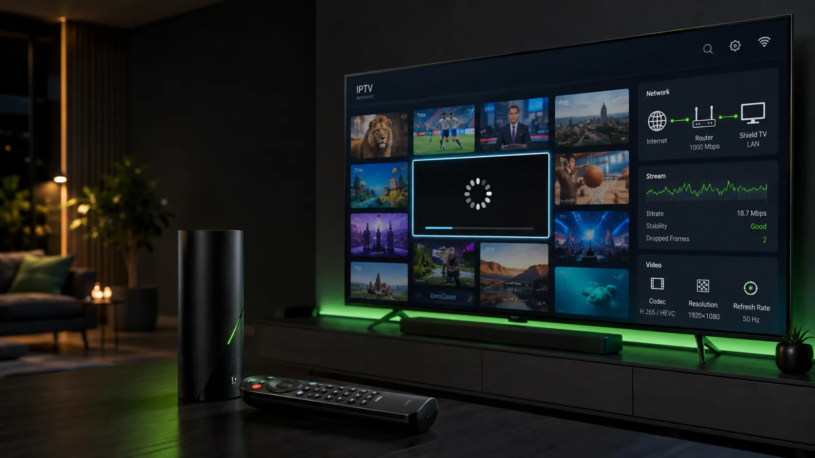 IPTV na Nvidia Shield TV Pro: odpravljanje težav s predvajanjem