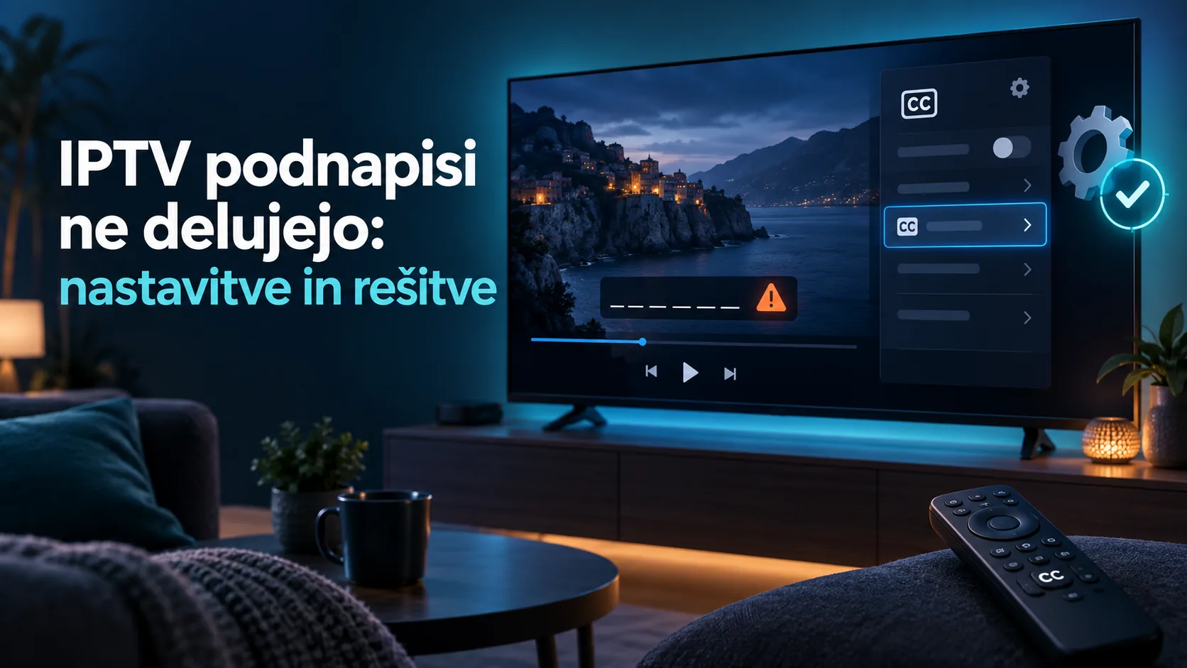 iptv podnapisi ne delujejo — IPTV podnapisi ne delujejo: nastavitve in rešitve